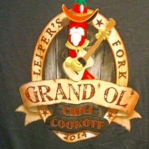 Chile Cook-off Tee, Leipers Fork, TN,